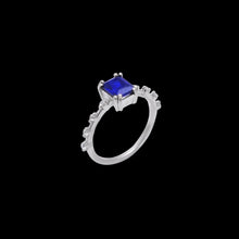 Load image into Gallery viewer, Sapphire Star studded ring by erus the label