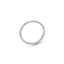 Load image into Gallery viewer, Natural zircon stacking half eternity band