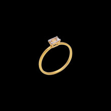 Load image into Gallery viewer, Natural zircon birthstone ring