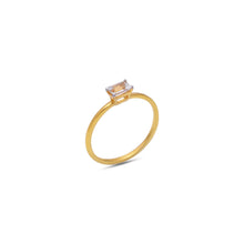 Load image into Gallery viewer, Natural zircon December birthstone ring
