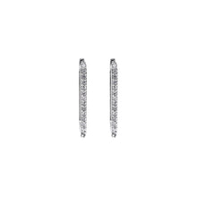 Load image into Gallery viewer, Oblong Natural zircon earrings