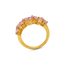 Load image into Gallery viewer, Morganite Band Marquise