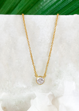 Load image into Gallery viewer, Luminous Necklace on white marble slab