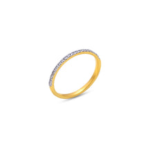 Load image into Gallery viewer, Natural zircon half eternity band by erus the label
