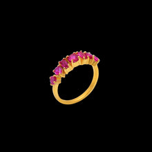 Load image into Gallery viewer, Ruby Mixed Shape Ring
