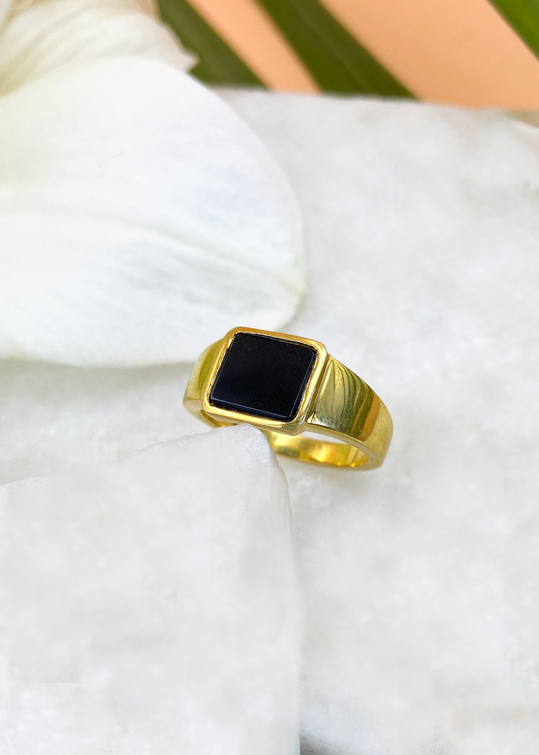 Pharaoh Onyx Ring